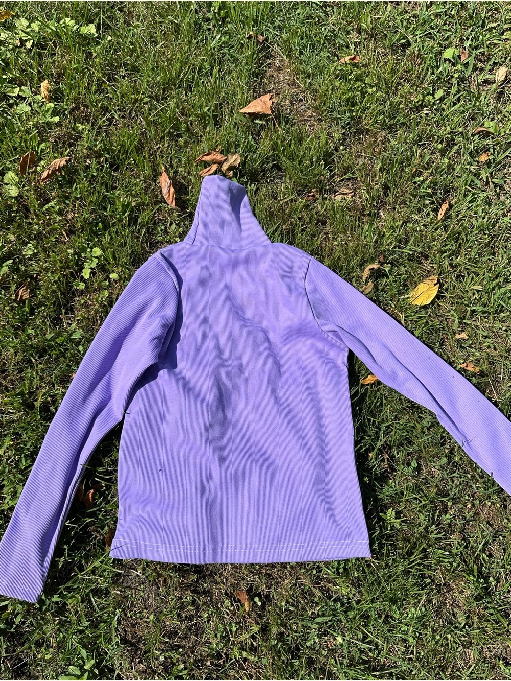 Classic Lavender Turtleneck Sweater for Women